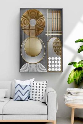 File gốc File tranh hiện đại pha lê gương KF70551 (trang trí) phòng ngủ