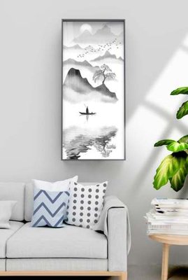 File ảnh File tranh hiện đại pha lê gương KF70569 (gốc) in decal dán tường