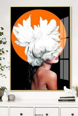 File gốc File tranh hiện đại pha lê gương KF70570 (in ấn) không giới hạn