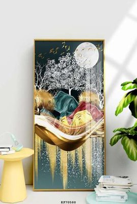 File gốc File tranh hiện đại pha lê gương KF70580 (dành cho quảng cáo)