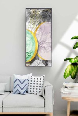 File gốc File tranh hiện đại pha lê gương KF70612 (ảnh chi tiết) để in trần