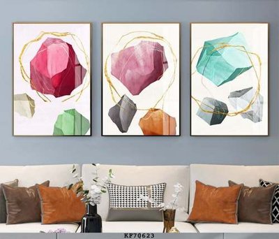 File tranh gốc PSD File tranh hiện đại pha lê gương KF70623 còn nguyên layer