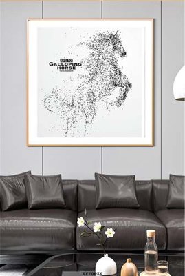 File gốc File tranh hiện đại pha lê gương KF70676 (in mica) làm bảng hiệu