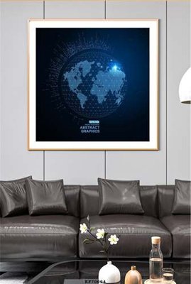 Tải file File tranh hiện đại pha lê gương KF70694 (ảnh gốc) độ phân giải 300dpi