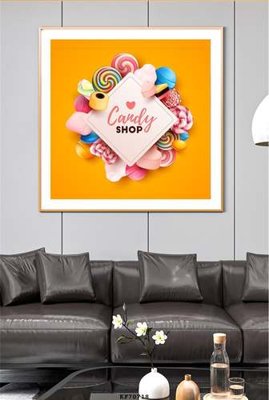 File in trần File tranh hiện đại pha lê gương KF70718 (file gốc) phong thủy