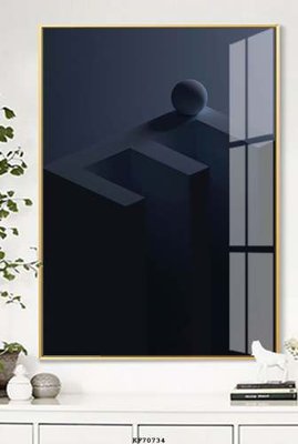File tranh File tranh hiện đại pha lê gương KF70734 (gốc) chủ đề trừu tượng