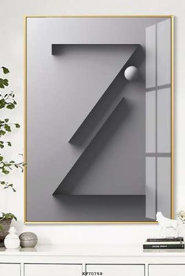 File in lụa File tranh hiện đại pha lê gương KF70758 (chất lượng cao) File tranh hiện đại pha lê gương KF70758