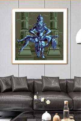 File gốc File tranh hiện đại pha lê gương KF70772 (in ấn) màu sắc trung thực