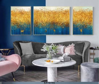 Hình ảnh file gốc in lụa File tranh hiện đại pha lê gương KF70796