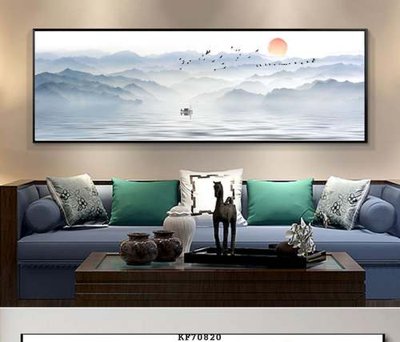 File gốc File tranh hiện đại pha lê gương KF70820 cho in ấn và thiết kế