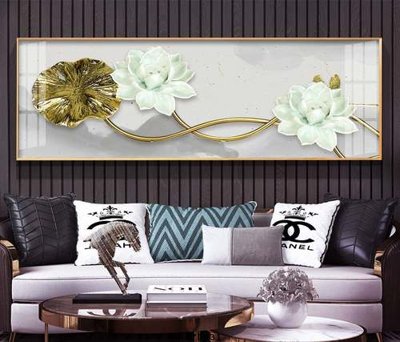 File tranh File tranh hiện đại pha lê gương KF70831 (gốc) in trên kính