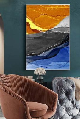 Tải file File tranh hiện đại pha lê gương KF70835 (gốc) chủ đề hoa sen