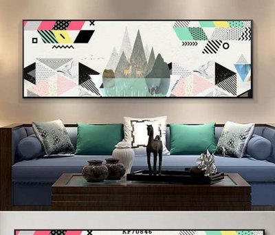 Tải file File tranh hiện đại pha lê gương KF70846 (ảnh gốc) in tranh kính