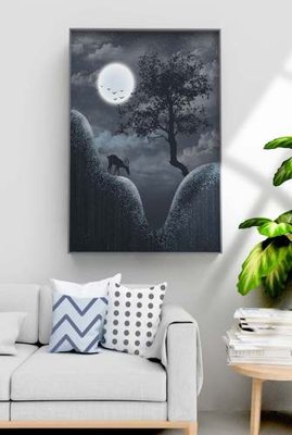 File tranh File tranh hiện đại pha lê gương KF70871 (file gốc) chuẩn màu in