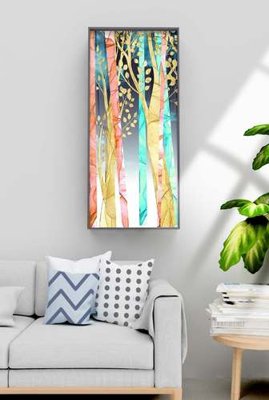 File tranh gốc File tranh hiện đại pha lê gương KF70881 (sắc nét từng chi tiết)