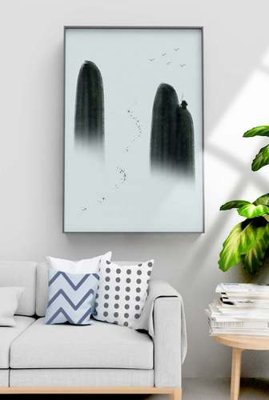 File ảnh File tranh hiện đại pha lê gương KF70927 (gốc) trang trí khách sạn