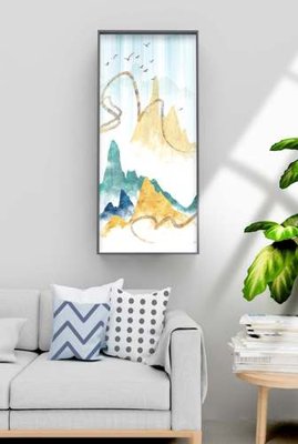 File gốc File tranh hiện đại pha lê gương KF70930 (AI/EPS) cho in ấn