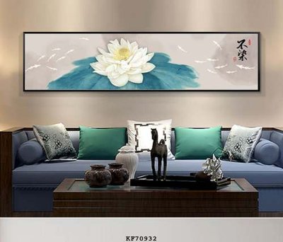 File gốc File tranh hiện đại pha lê gương KF70932 (ảnh chi tiết) để in lụa