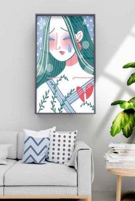 File tranh gốc File tranh hiện đại pha lê gương KF70939 (bản quyền) Filetranh.com