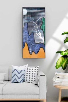 Tải file File tranh hiện đại pha lê gương KF70986 (gốc) làm tranh trang trí