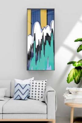 File gốc File tranh hiện đại pha lê gương KF70987 (in tráng gương) hiện đại