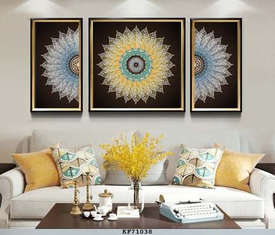 File gốc File tranh hiện đại pha lê gương KF71038 (thiết kế) độc quyền