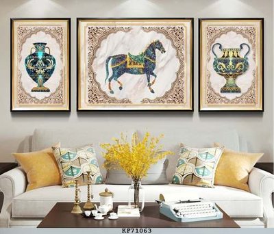 Mua file tranh gốc File tranh hiện đại pha lê gương KF71063 tại Filetranh.com