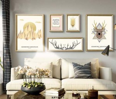 File gốc File tranh hiện đại pha lê gương KF71077 (in lụa) tranh mã đáo