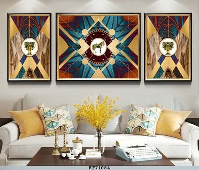 File tranh File tranh hiện đại pha lê gương KF71084 (file gốc) chuẩn màu in