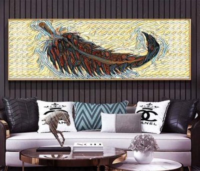 Download file ảnh gốc File tranh hiện đại pha lê gương KF71122 để in ấn