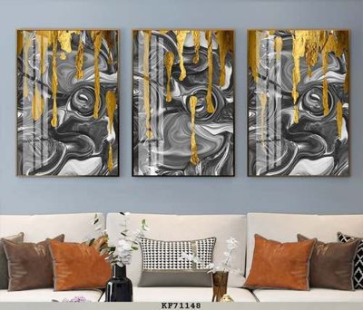 File tranh gốc File tranh hiện đại pha lê gương KF71148 (bản quyền) Filetranh.com