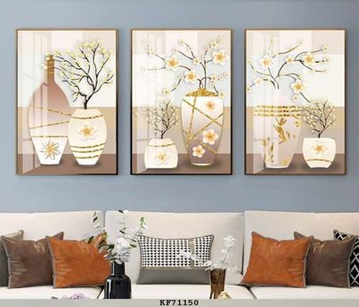 File tranh File tranh hiện đại pha lê gương KF71150 (bản gốc) trang trí văn phòng