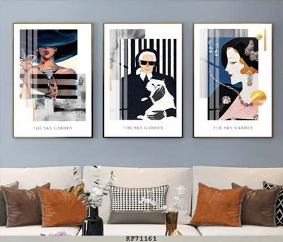 File gốc File tranh hiện đại pha lê gương KF71161 (cho in ấn) từ Filetranh.com