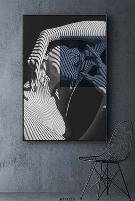 File PSD File tranh hiện đại pha lê gương KF71223 (gốc) cho in quảng cáo