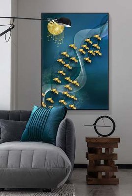 File gốc File tranh hiện đại pha lê gương KF71229 (dành cho trang trí nội thất)