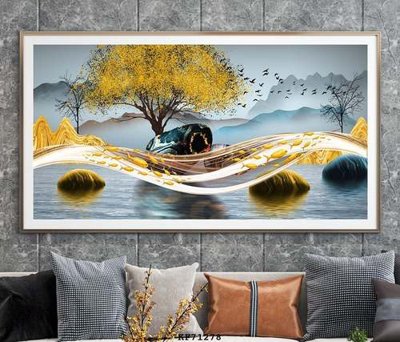 Mua file gốc File tranh hiện đại pha lê gương KF71278 (chất lượng) tại Filetranh.com