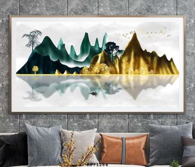 File gốc File tranh hiện đại pha lê gương KF71284 (Filetranh.com) File tranh hiện đại pha lê gương KF71284