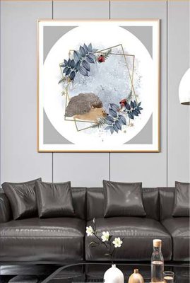 File gốc in ấn File tranh hiện đại pha lê gương KF71378 chất lượng vượt trội