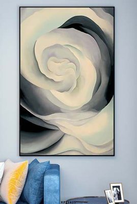 File tranh File tranh hiện đại pha lê gương KF71425 (file gốc) chủ đề phong thủy