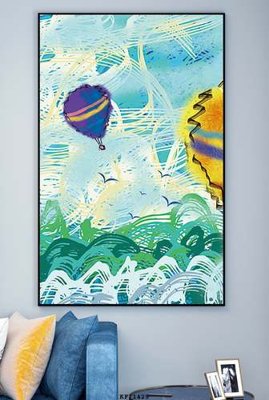 File in ấn File tranh hiện đại pha lê gương KF71429 (bản gốc) cao cấp