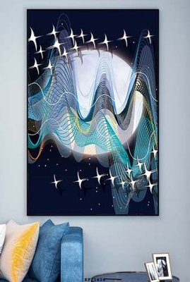 Tải file File tranh hiện đại pha lê gương KF71434 (ảnh gốc) độ phân giải 300dpi