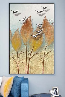 File tranh in trần File tranh hiện đại pha lê gương KF71453 (ảnh gốc siêu nét)