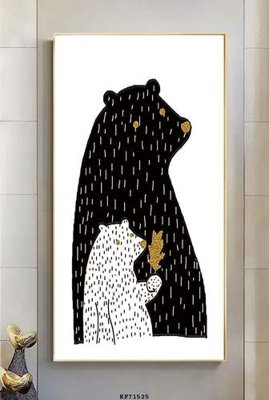 File tranh in mica File tranh hiện đại pha lê gương KF71525 (độ phân giải cao)