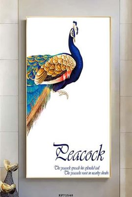 File in trần File tranh hiện đại pha lê gương KF71548 (bản gốc) 5D