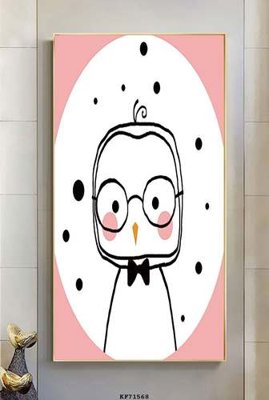 File tranh File tranh hiện đại pha lê gương KF71568 (ảnh gốc) in trần xuyên sáng