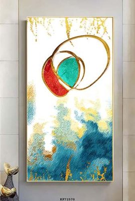 File ảnh File tranh hiện đại pha lê gương KF71570 (gốc) in decal dán tường