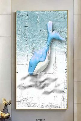 File in trần File tranh hiện đại pha lê gương KF71587 (file gốc) xuyên sáng