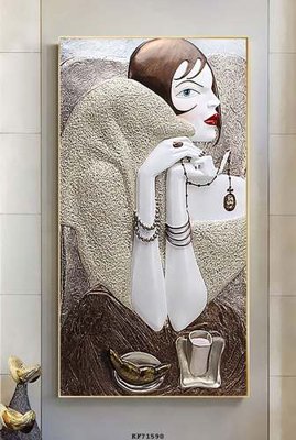 Tải file gốc File tranh hiện đại pha lê gương KF71590 (in bạt) quảng cáo