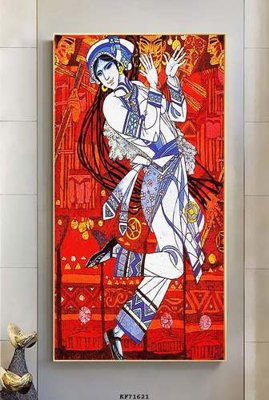 Tải file File tranh hiện đại pha lê gương KF71621 (gốc) làm file thiết kế