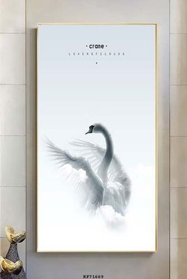 File gốc File tranh hiện đại pha lê gương KF71669 (phong cách) tối giản